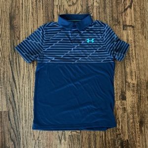 Boy’s Under Armour golf shirt size M - EUC